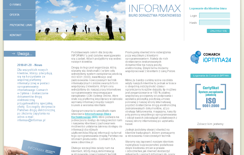 Informax – Biuro Doradztwa Podatkowego